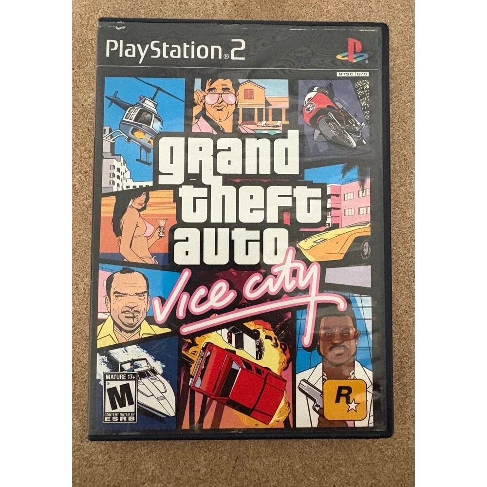 Grand Theft Auto Vice City GTA Vice City Ps2